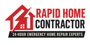 rapid home contractor logo